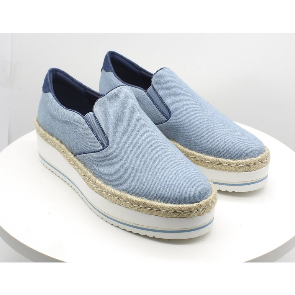 Nine West Light Blue Espadrille Flats